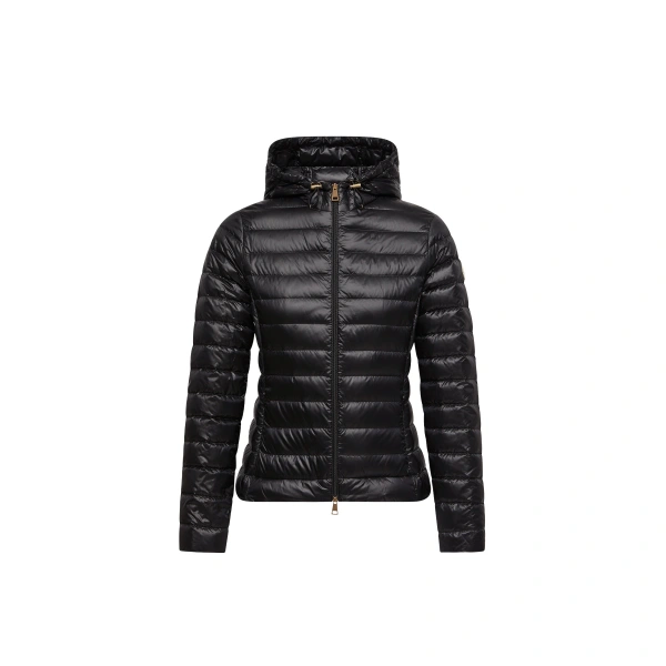 Igelhood Short Down Jacket in Black