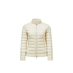 Moncler Igelle Short Down Jacket in White Ivory | Women's Puffer Jackets | Coveti