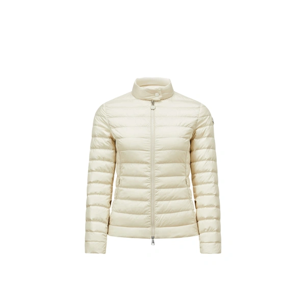 Igelle Short Down Jacket in White Ivory