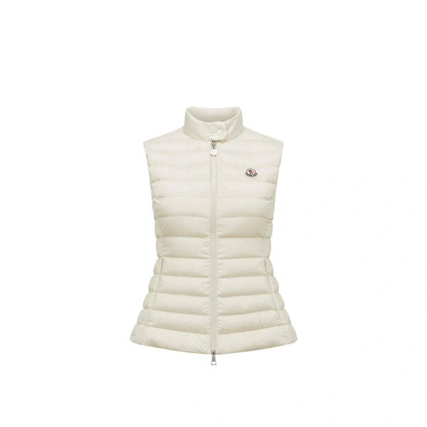 Igens Down Gilet in Light Beige