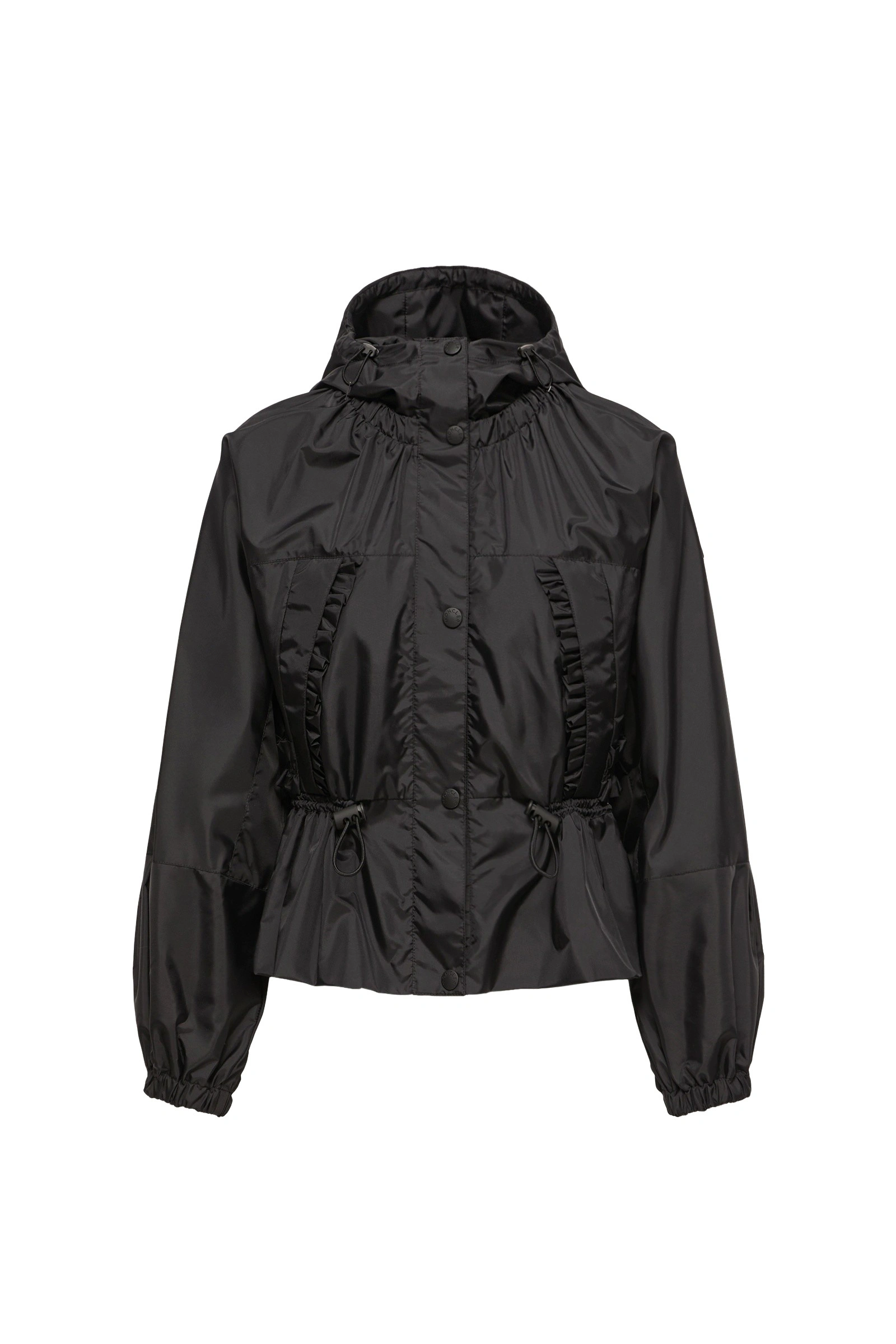Moncler Imaginaire Canvas Short Parka in Black Moncler Imaginaire Canvas Short Parka in Black | Women's Jackets | Coveti