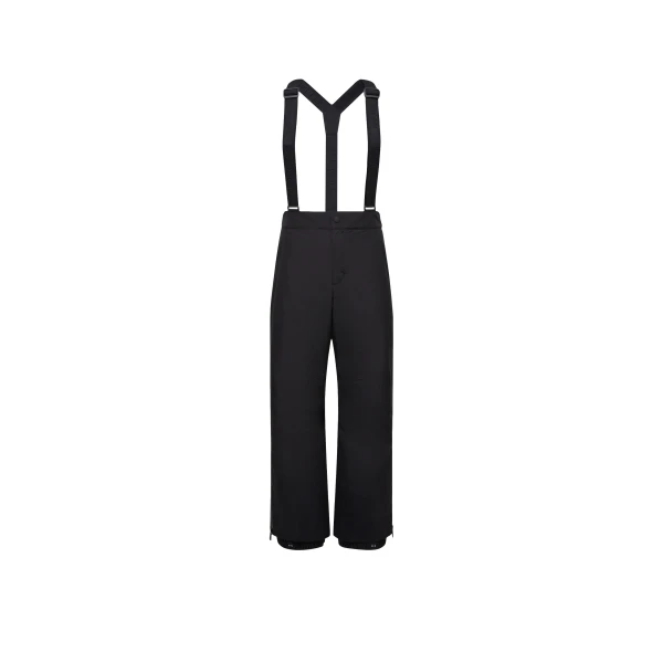 Moncler Insulated GORE-TEX Ski Bib in Black | Men's Skiwear | Coveti