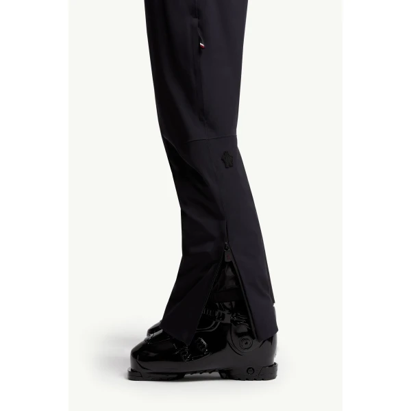 Moncler Insulated Ski Trousers in Navy Blue, view 3 | Men's Skiwear | Coveti