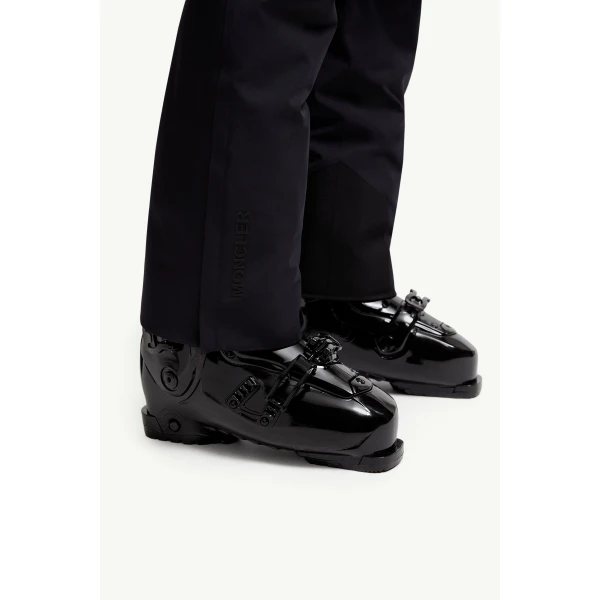 Moncler Insulated Ski Trousers in Navy Blue, view 6 | Men's Skiwear | Coveti