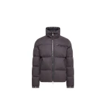 Moncler Isenviel Cotton Poplin Short Down Jacket in Dark Blue | Men's Jackets | Coveti