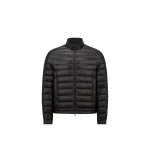 Moncler Jacobus Down Biker Jacket in Black Moncler Jacobus Down Biker Jacket in Black | Men's Jackets | Coveti