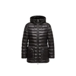 Moncler Jasmin Short Down Jacket in Black | Women's Puffer Jackets | Coveti