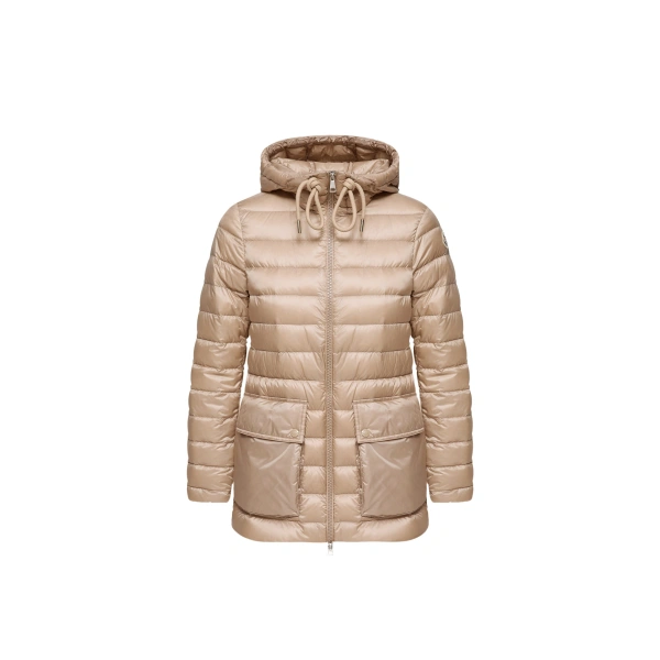Jasmin Short Down Jacket in Light Beige