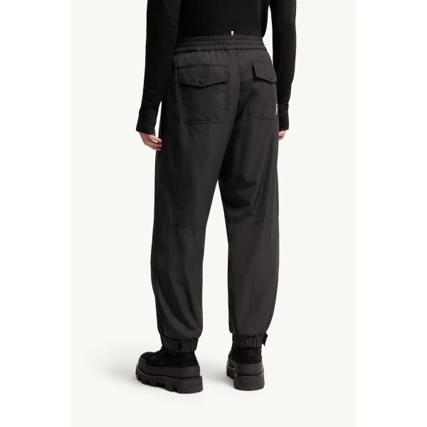 Moncler Jogging Trousers in Black, view 5 | Men's Trousers | Coveti