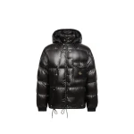 Moncler Karakorum Hooded Short Down Jacket in Black | Men's Jackets | Coveti