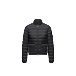 Moncler Lans Packable Short Down Jacket in Black | Women's Puffer Jackets | Coveti