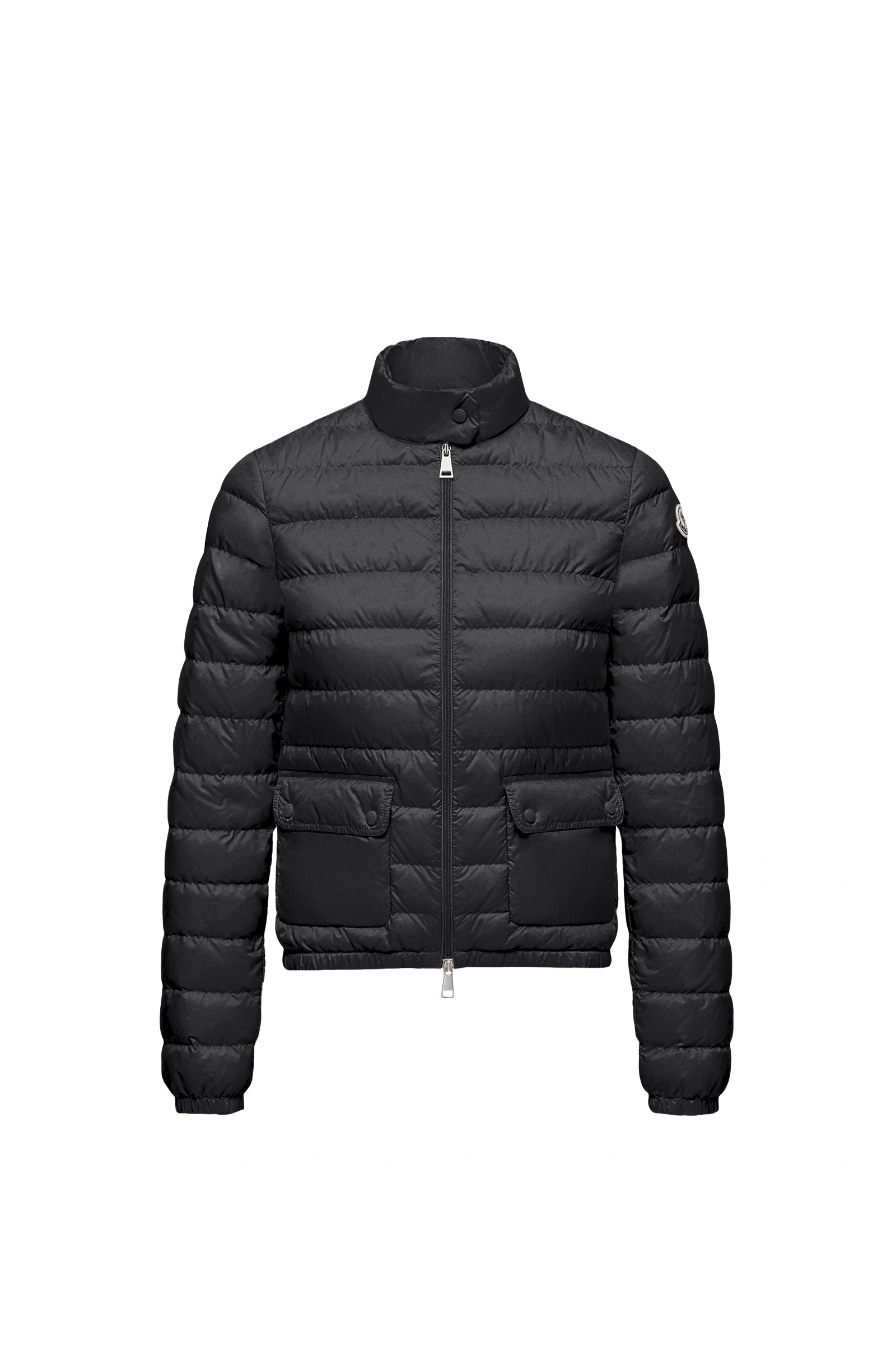 Moncler Lans Packable Short Down Jacket in Black Moncler Lans Packable Short Down Jacket in Black | Women's Puffer Jackets | Coveti