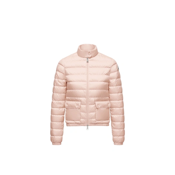 Lans Packable Short Down Jacket in Light Pink