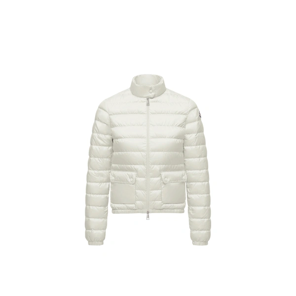 Lans Packable Short Down Jacket in White