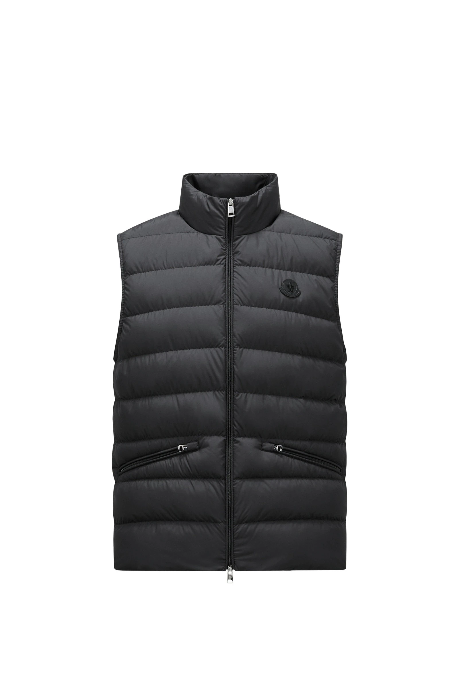 Moncler Lechtal Down Gilet in Black Moncler Lechtal Down Gilet in Black | Men's Jackets | Coveti