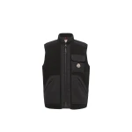 Moncler Lenevra Down Gilet in Black | Men's Jackets | Coveti