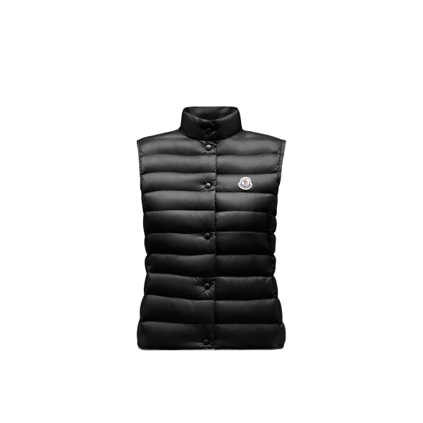 Liane Down Gilet in Black