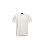 Moncler Logo Cotton T-Shirt in White | Men's T-shirts | Coveti