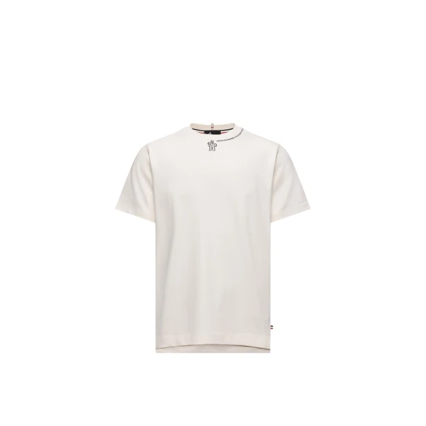 Logo Cotton T-Shirt in White
