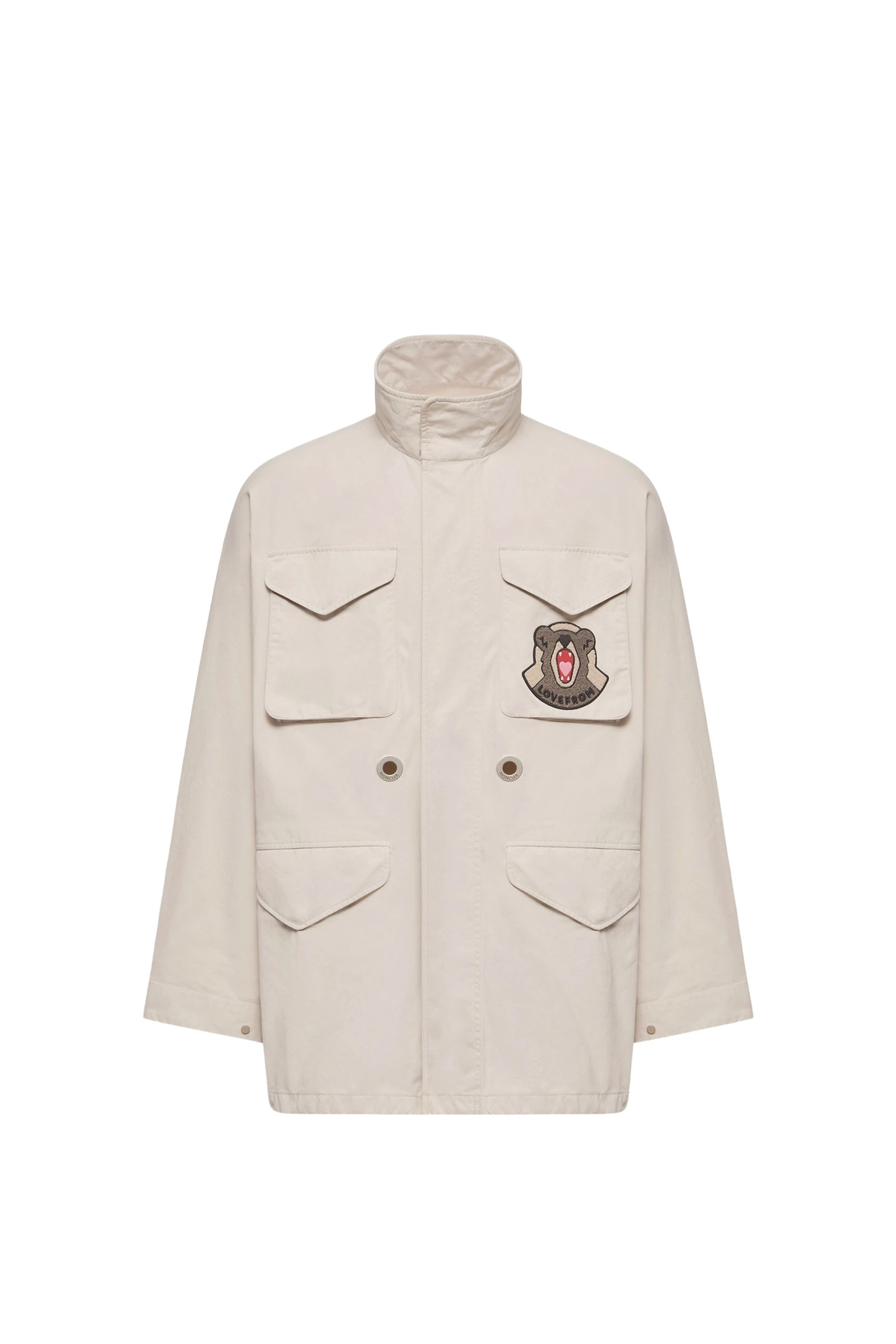 Moncler LoveFrom Moncler Field Jacket in Light Beige Moncler LoveFrom Moncler Field Jacket in Light Beige | Men's Jackets | Coveti