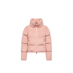 Moncler Lumineux Corduroy Short Down Jacket in Pink | Women's Puffer Jackets | Coveti