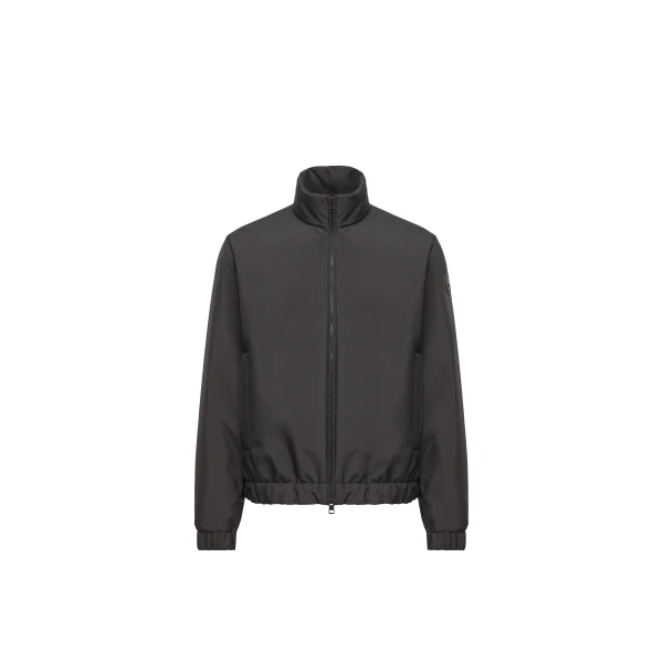Moncler Luserna Short Down Jacket in Black | Men's Jackets | Coveti