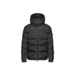 Moncler Maya Matte Short Down Jacket in Navy Blue Moncler Maya Matte Short Down Jacket in Navy Blue | Men's Jackets | Coveti