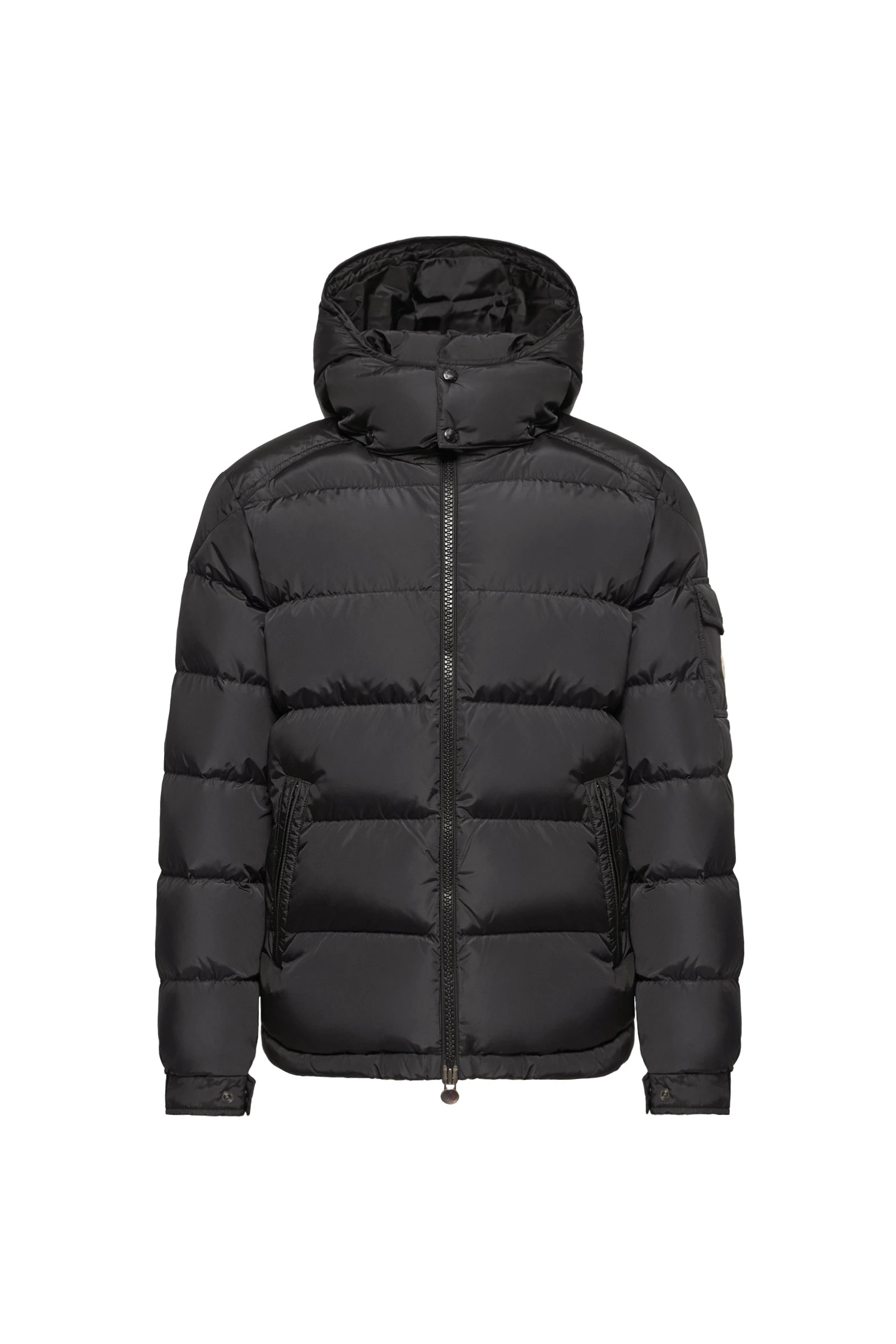 Moncler Maya Matte Short Down Jacket in Navy Blue Moncler Maya Matte Short Down Jacket in Navy Blue | Men's Jackets | Coveti