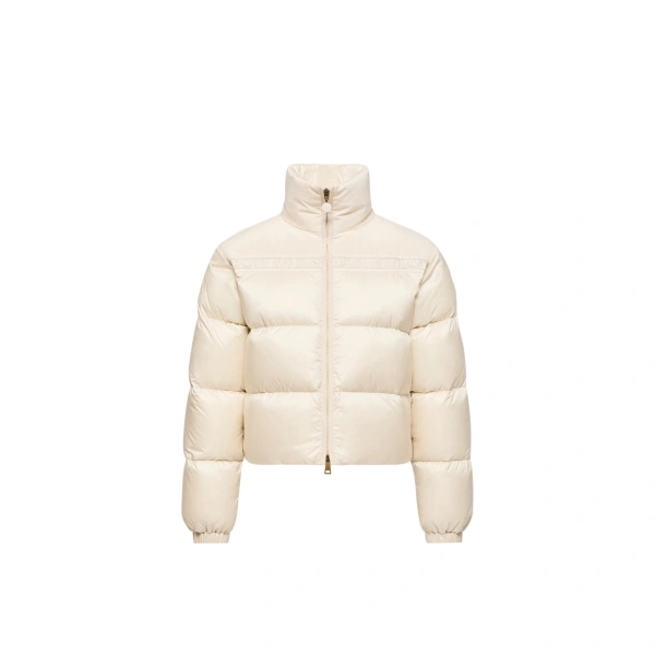 Meditation Short Down Jacket in Light Beige