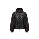 Moncler Mirage Packable 2-in-1 Short Down Jacket in Black | Women's Puffer Jackets | Coveti