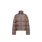 Moncler Moncler + Rick Owens Cyclopic Short Down Jacket in Taupe | Men's Jackets | Coveti