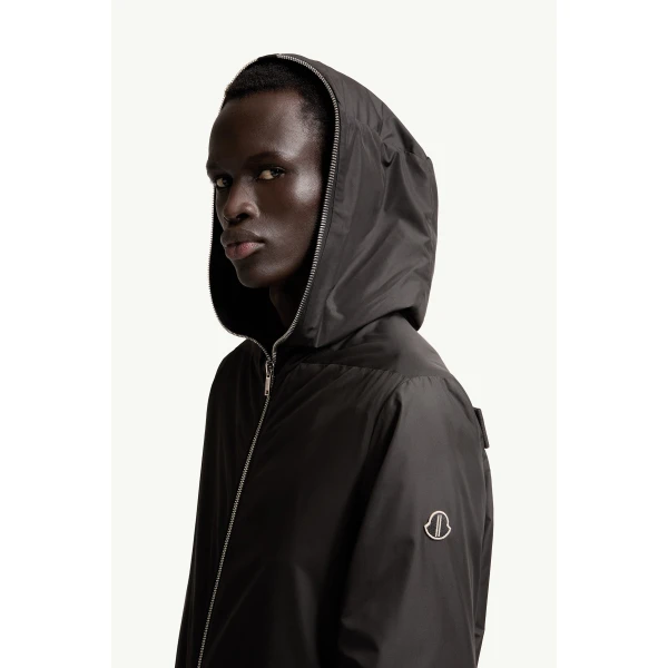 Moncler Moncler + Rick Owens Ziplock Jacket in Black, view 4 | Men's Jackets | Coveti