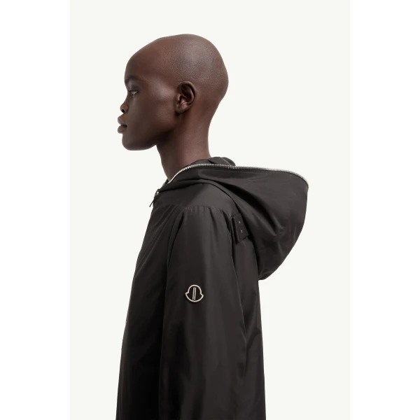 Moncler Moncler + Rick Owens Ziplock Jacket in Black, view 5 | Men's Jackets | Coveti