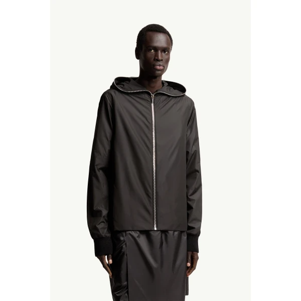 Moncler Moncler + Rick Owens Ziplock Jacket in Black, view 6 | Men's Jackets | Coveti