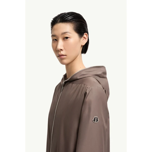 Moncler Moncler + Rick Owens Ziplock Jacket in Taupe, view 5 | Men's Jackets | Coveti