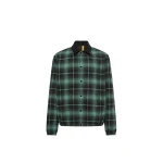 Moncler Moncler x Fragment Ryuha Reversible Shirt Jacket in Black & Green | Men's Jackets | Coveti
