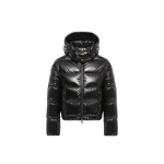 Moncler Niveole Short Down Jacket in Black | Women's Puffer Jackets | Coveti