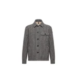 Moncler Norfol Wool Blend Down Shirt Jacket in Dark Gray Moncler Norfol Wool Blend Down Shirt Jacket in Dark Gray | Men's Jackets | Coveti