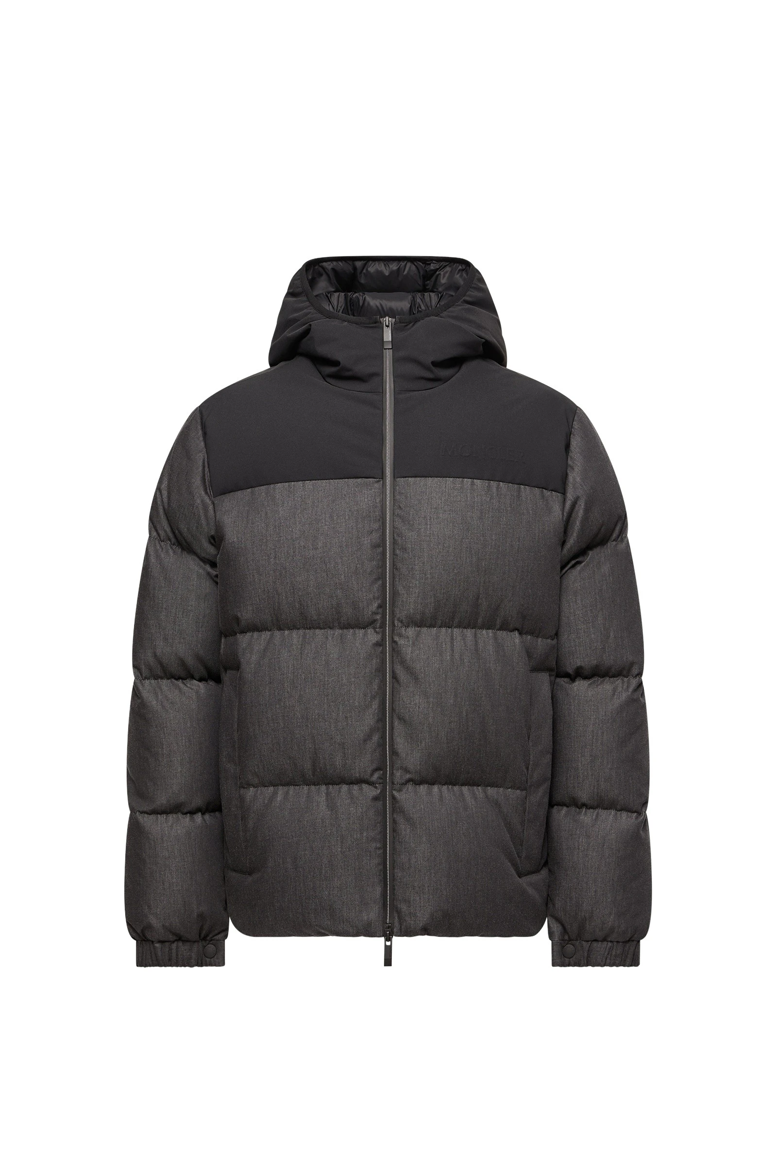 Moncler Oulojoki Hooded Short Down Jacket in Black Moncler Oulojoki Hooded Short Down Jacket in Black | Men's Jackets | Coveti
