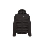 Moncler Padded Zip-Up Sweatshirt in Black | Men's Sweatshirts | Coveti