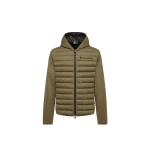 Moncler Padded Zip-Up Sweatshirt in Dark Green | Men's Sweatshirts | Coveti