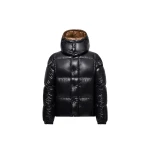 Moncler Parana Hooded Short Down Jacket in Black | Men's Jackets | Coveti