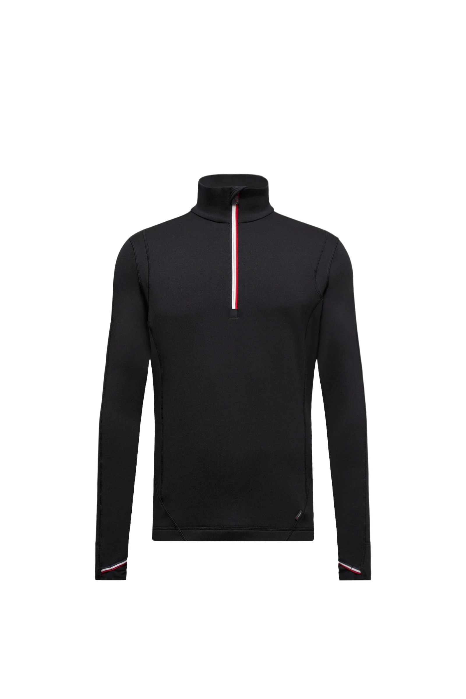 Moncler Polartec Half-Zip Sweatshirt in Black Moncler Polartec Half-Zip Sweatshirt in Black | Men's Skiwear | Coveti