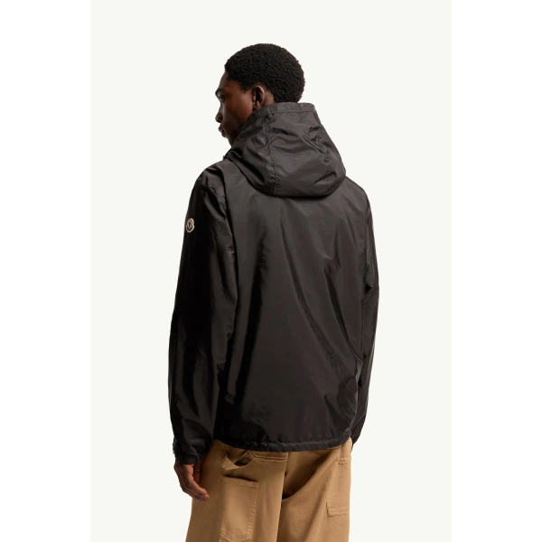 Moncler Remoray Hooded Jacket in Black, view 5 | Men's Jackets | Coveti