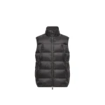 Moncler Reticone Down Gilet in Black | Men's Jackets | Coveti