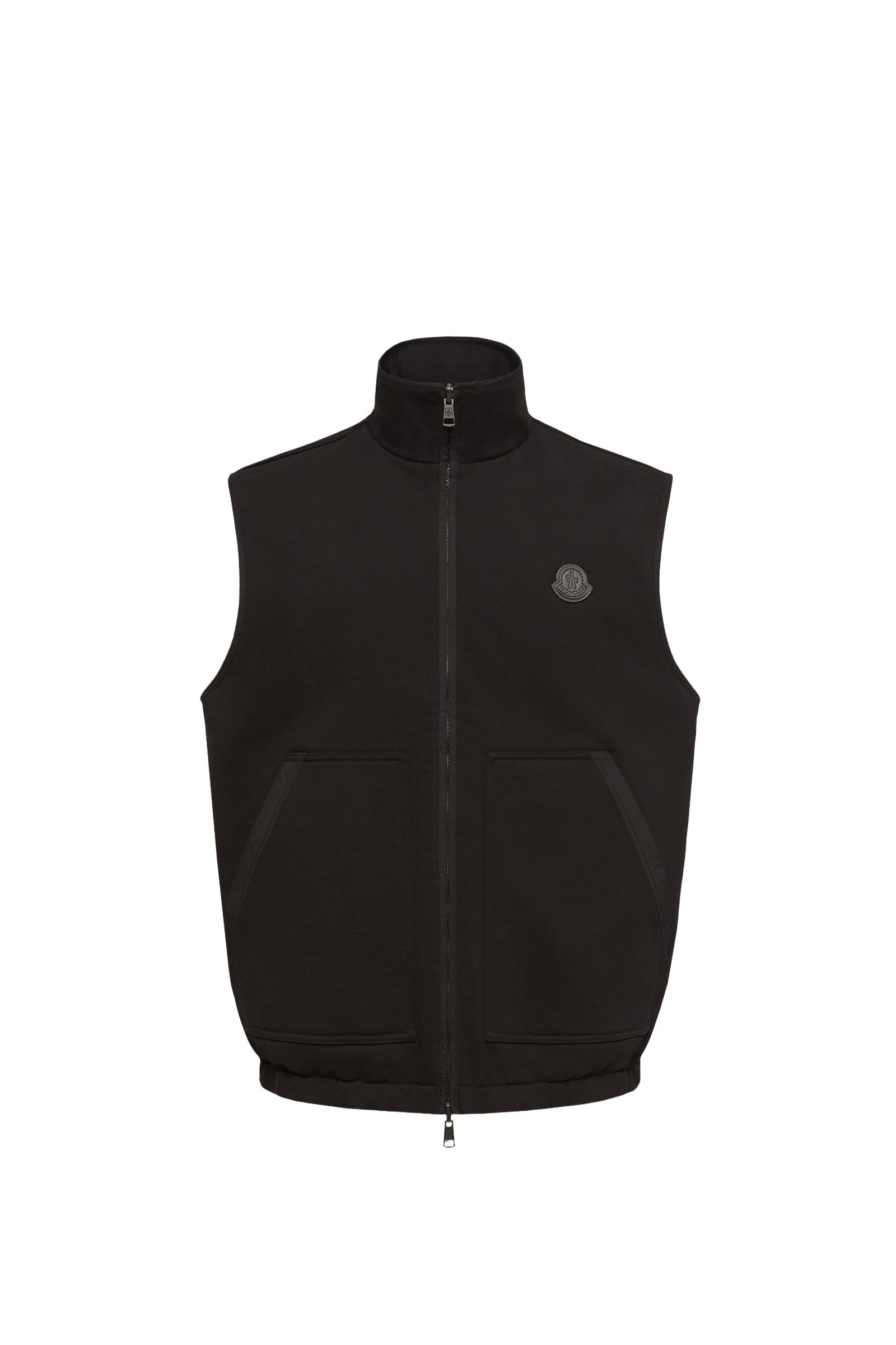 Moncler Reversible Zip-Up Gilet in Black Moncler Reversible Zip-Up Gilet in Black | Men's Jackets | Coveti