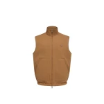 Moncler Reversible Zip-Up Gilet in Light Brown | Men's Jackets | Coveti