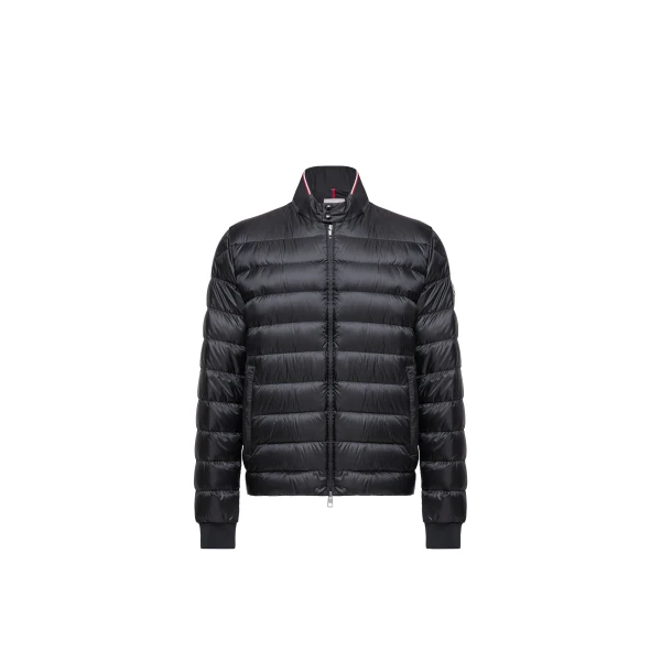 Moncler Rigel Short Down Jacket in Black | Men's Jackets | Coveti
