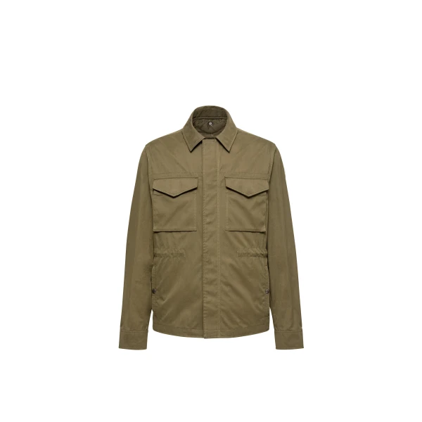 Moncler Roquille 3-in-1 Reversible Down Shirt Jacket in Olive Green | Men's Jackets | Coveti