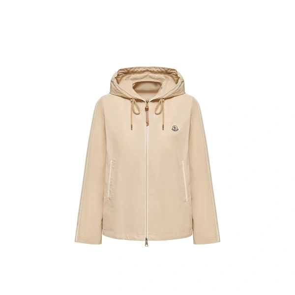 Sarracenia Hooded Jacket in Light Beige